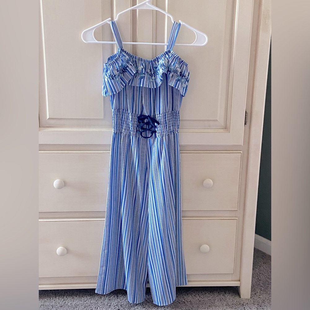 Girls Size 8 Pant Romper